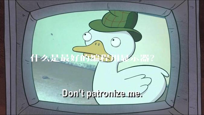 什么是最好的编程用显示器？